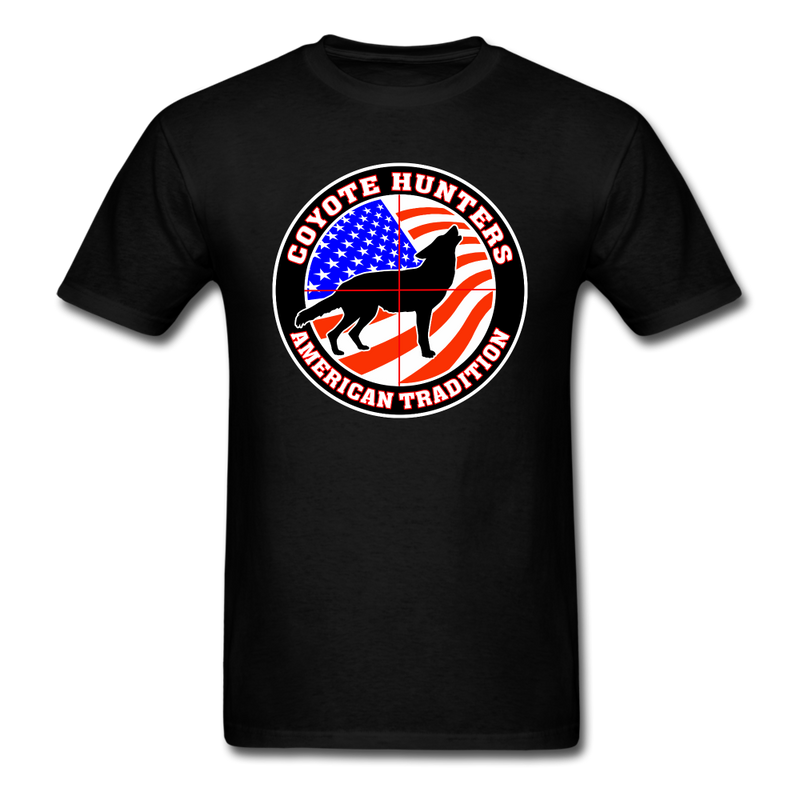 Coyote Hunters American Tradition tee shirt - black