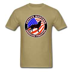 Coyote Hunters American Tradition tee shirt - khaki