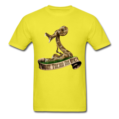 Don't Tread on Me tee shirt - yellow