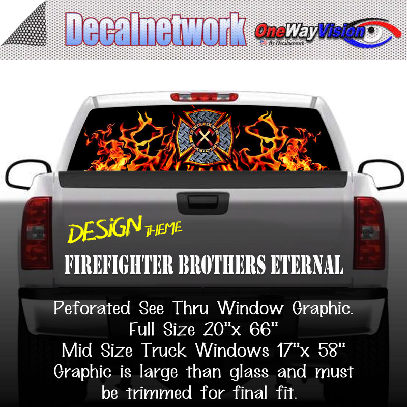 firefighter brothers eternal window graphic