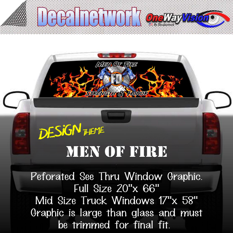 men of fire window graphic