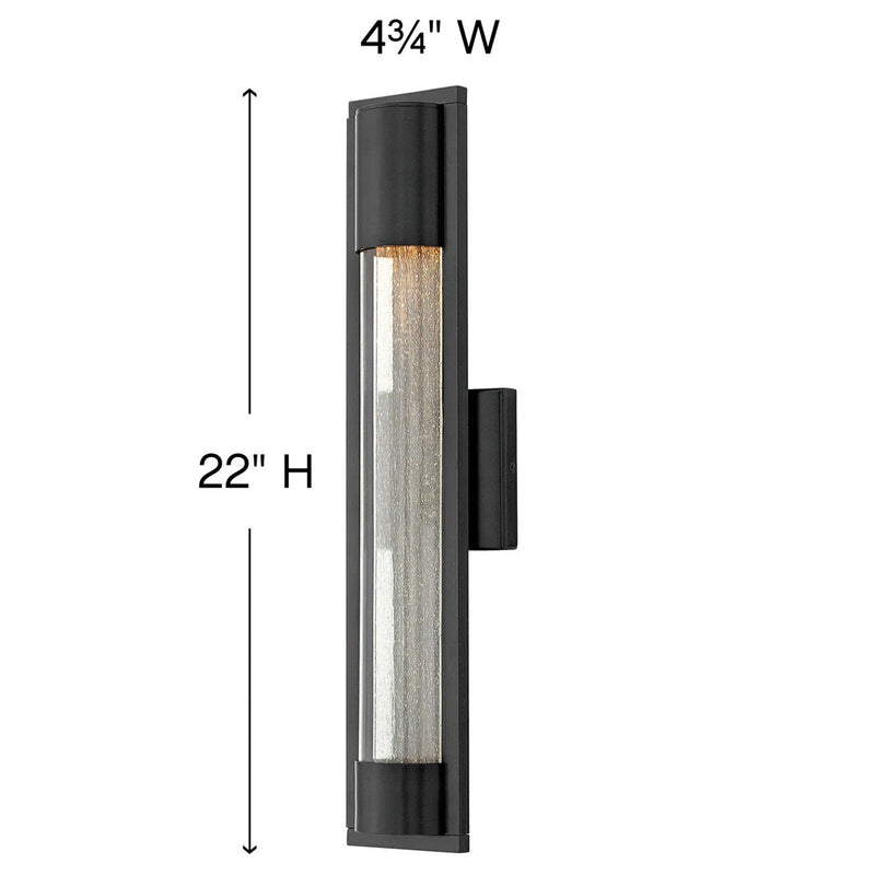 Hinkley Lighting 1224SK Medium Wall Lantern Black