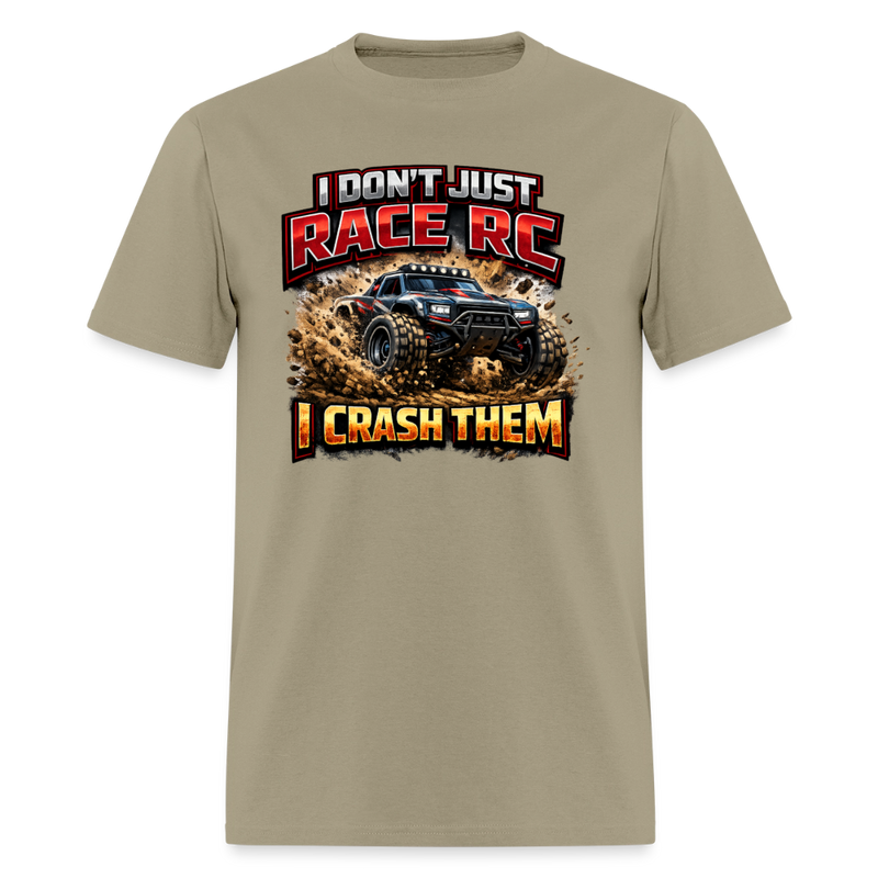 I DON'T JUST RACE RC, I CRASH THEM With RC Truck - khaki