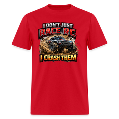 I DON'T JUST RACE RC, I CRASH THEM With RC Truck - red