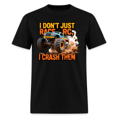 I JUST DON'T RACE RC, I CRASH THEM Design2 - black