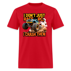I JUST DON'T RACE RC, I CRASH THEM Design2 - red