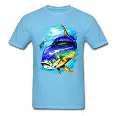 Mahi Mahi tee shirt - aquatic blue