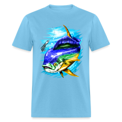 Mahi Mahi tee shirt - aquatic blue
