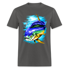 Mahi Mahi tee shirt - charcoal