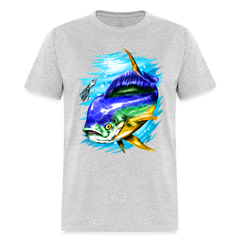Mahi Mahi tee shirt - heather gray