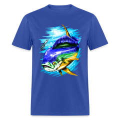 Mahi Mahi tee shirt - royal blue