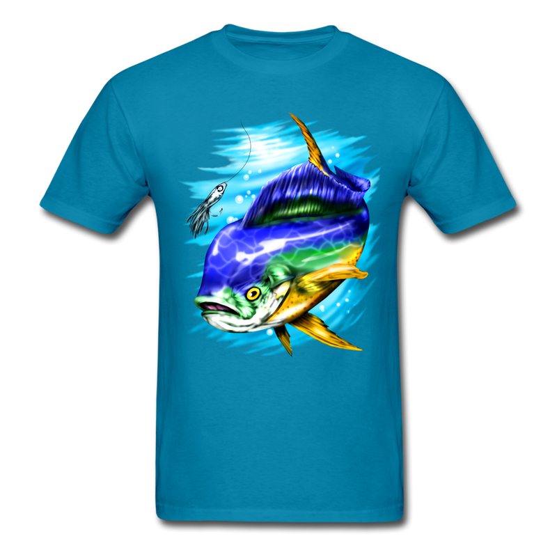 Mahi Mahi tee shirt - turquoise