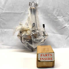 Murray Feiss Bellini Wall Light Antique Bronze Quartz Crystal WB1445OBZ/BRB