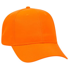 custom neon orange hunting cap