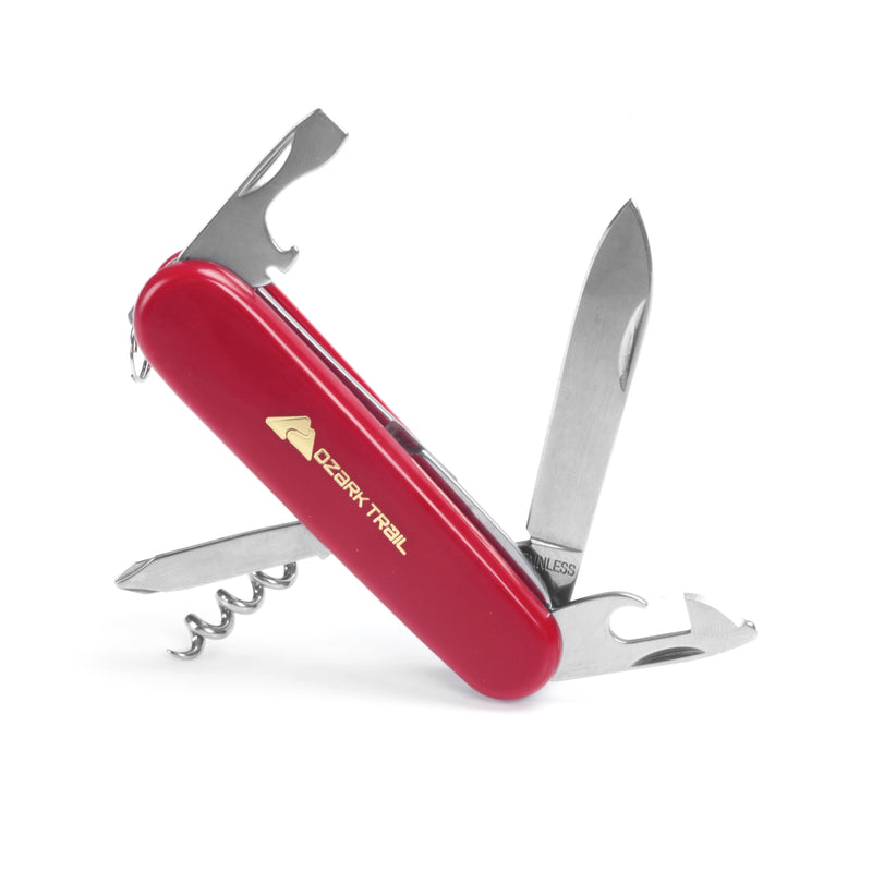 Ozark Trail multi tool 8 function swiss army style knife