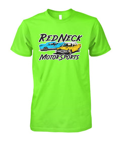 RedNeck Motorsports Demolition derby racing Unisex Cotton Tee - RTC Trading Company