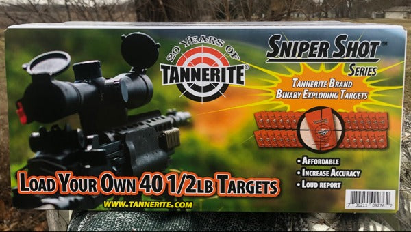 Sniper Shot series Tannerite® Brand Binary Exploding Targets - [Awesome_Decals]
