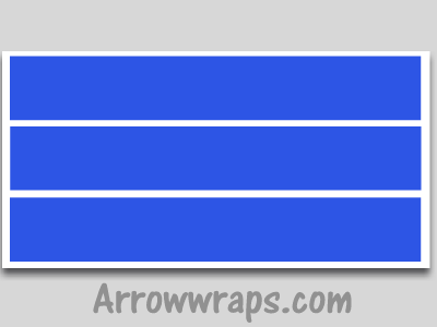 blue vinyl arrow wraps archery decals sticker