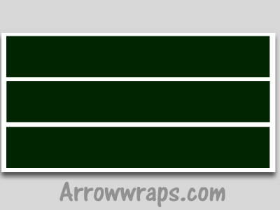 dark green vinyl arrow wraps archery decals sticker