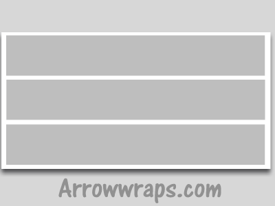 grey gray vinyl arrow wraps archery decals sticker