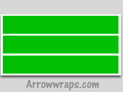 kelly green vinyl arrow wraps archery decals sticker