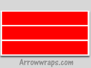Solid Color Vinyl Arrow wraps