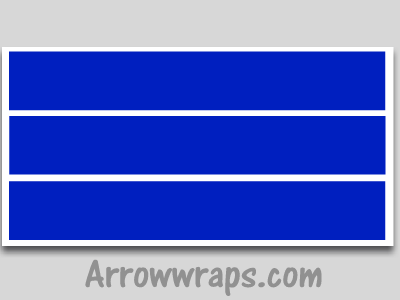 royal blue vinyl arrow wraps archery decals sticker