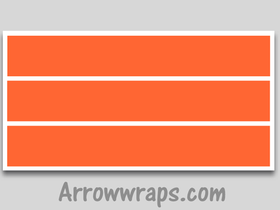Solid Orange Arrow wraps