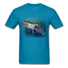 Speckled Sea Trout tee shirt - turquoise