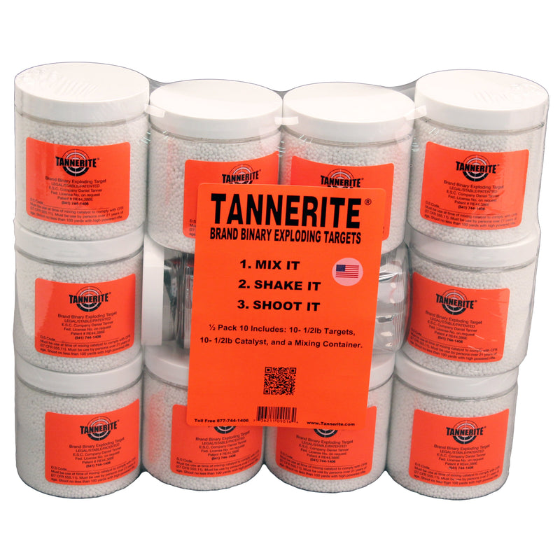 tannerite 10 pack 1/2 lb targets 