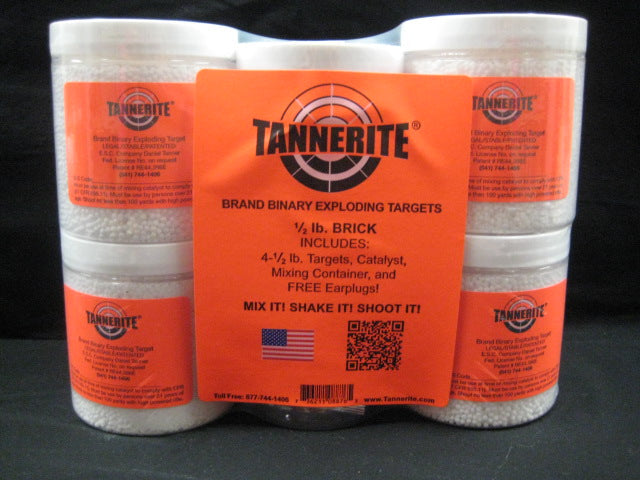 Bomgaars : Tannerite Sports 1/2 Pound Brick Target Kit, 1/2 LB Reactive  Target, 4-Count : Exploding Targets