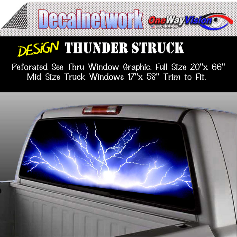 thunder lightning window graphic