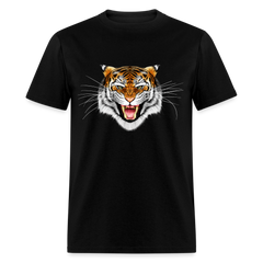 Tiger Face tee shirt - black