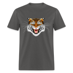 Tiger Face tee shirt - charcoal