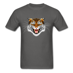 Tiger Face tee shirt - charcoal