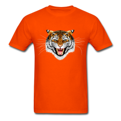 Tiger Face tee shirt - orange