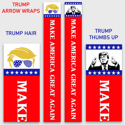 TRUMP Arrow Wrap Make America Great Again