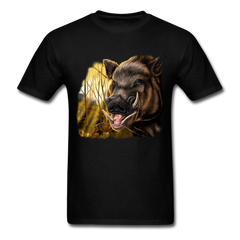 Wild Boar Hunter tee shirt - black