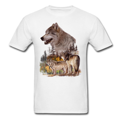 Wolf Pack Wildlife tee shirt - white